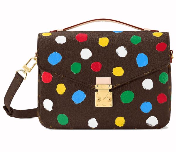 

5a duffle bags m46384 25cm yk x pochete metis shoulder handbags wallet on chain luxury purses for women with dust bag fendave
