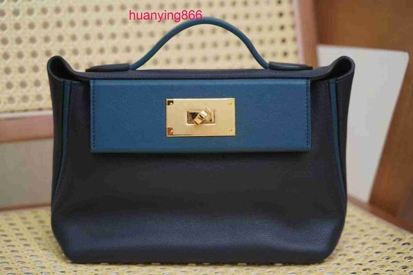 

original edition 8a for designer herms's bags woman new kaili cow leather pure handmade honey wax line sheep full steel hardware o jvhe