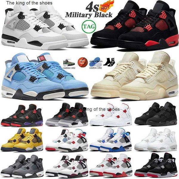 

j4s og2023 og 4s military black j4 jorda jordam 4 basketball shoes iv mens womens jumpman 4 midnight navy military black cats sneakers
