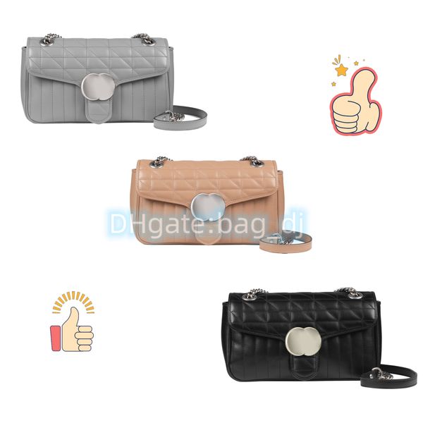 

women's designers spring outing handbag tote bag straps luxurys genuine leather pockets flap shoulder sling bags men marmont camera cas