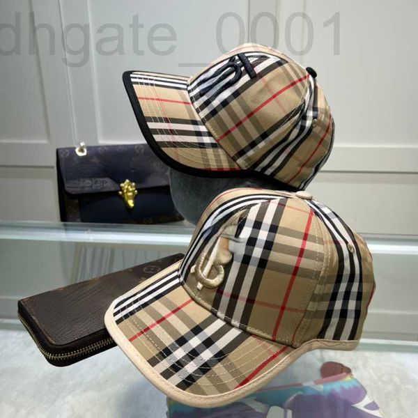 

ball caps designer hats mesh letter embroidery plaid cap for man and women vax2, Blue;gray