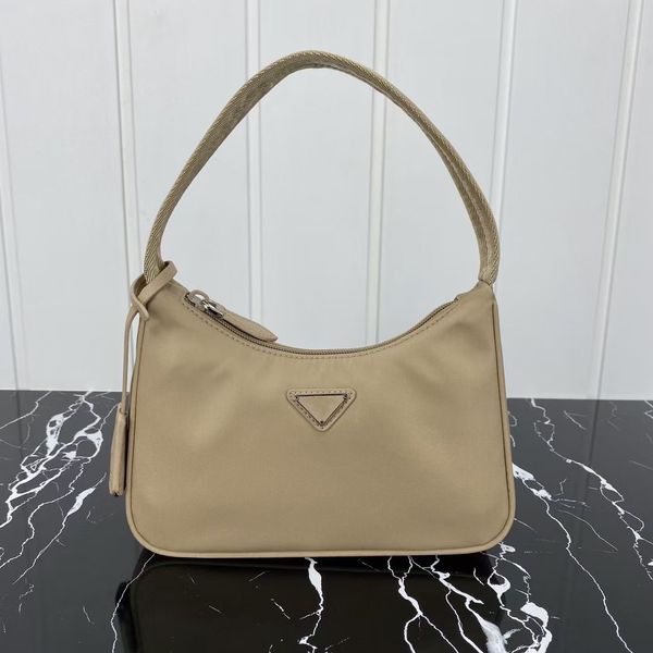 

classic women handbag solid nylon fashion totes small size