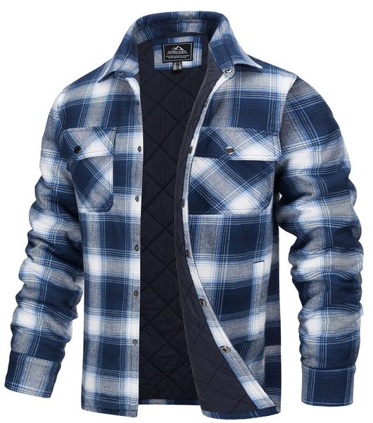 

men's jackets winter mens jackets cotton shirt jacket spring autumn outdoors hiking coats large size loose casual shirts for men 230311, Black;brown