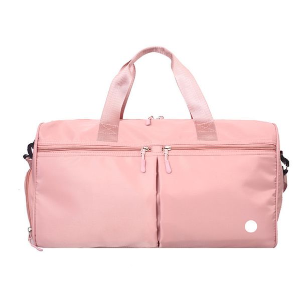 

ll outdoor bags nylon duffel storage yoga gym large travel waterproof casual beach exercise luggage bag 5 colors ll874