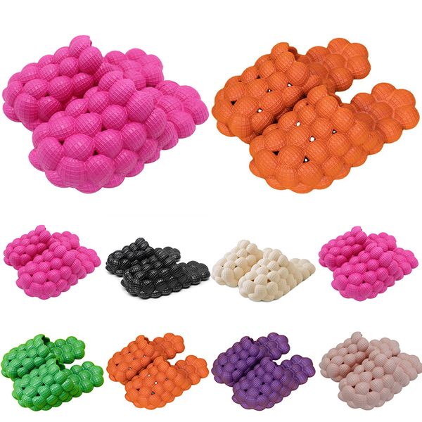 

men women fashion slippers mens outdoor slides summer beach slipper green white blue womens indoor waterproof shoes, Black