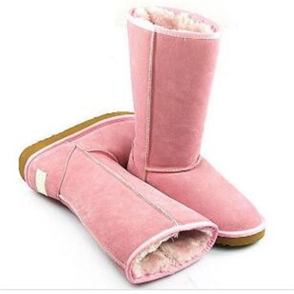 

2020 wgg women's classic tall boots womens snow boots winter leather boot us size 4---13310m, Black