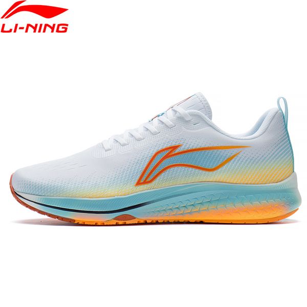 

li-ning men rouge rabbit v racing running shoes light foam plus marathon support lining breathable sport shoes sneakers arms009, Black