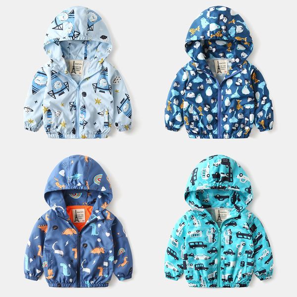 

tench coats kids trench coat children's jacket 021 boys hooded baby sunscreen protection clothes korean fashion zipper outfit 28y 23031, Camo