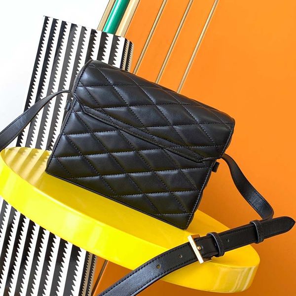 

women shoulder handbag crossbody bags designer handbags leather shopping sheep leathers box bag messenger classic handbag embossing shoulder
