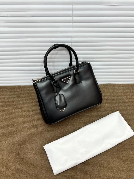 

women saffiano handbag classic double zip crossbody bag ol totes synthetic leather bag