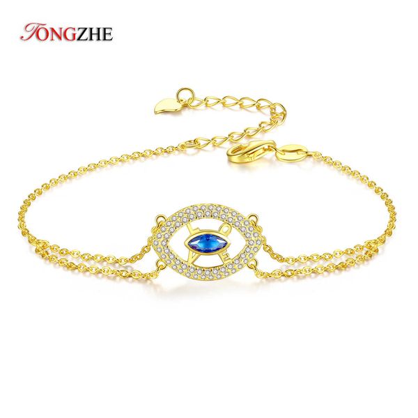 

bracelets tongzhe s925 silver bracelet women's flash shipment welcome, Black