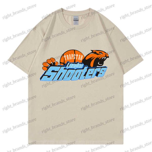 

men's t-shirts men's t-shirt short-sleeved 2023 new summer cotton round neck men's and women's same half-sleeved t-shirt, White;black
