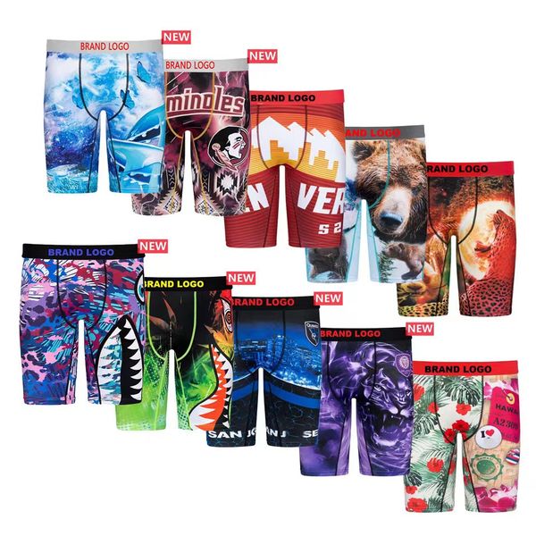 

designer underwear beach shorts 152 styles mens boxer underpants printed underwear soft boxers breathable swim trunks branded male with bag, Black;white