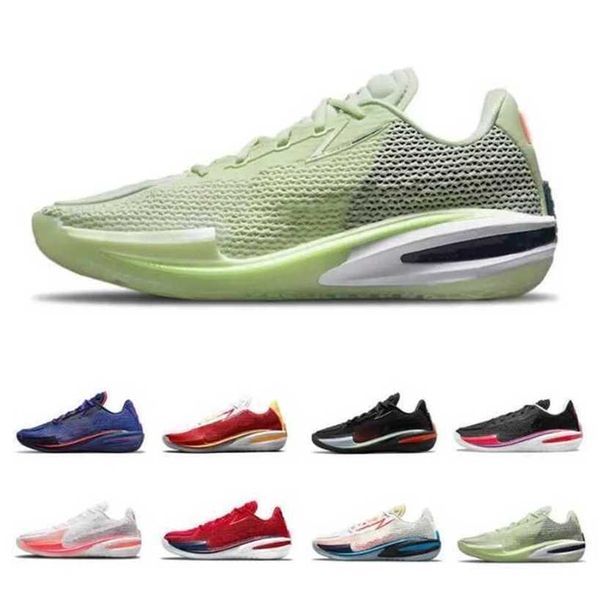 

new 2022 zoom g.t. cut mens basketball shoes low sneakers gt black crimson green grinch laser blue university pink breast cancer void yellow
