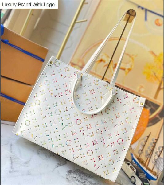 

l bag handbags fashion totes bags crafty onthego designers handbags mm gm pm women luxurys genuine leather color printing monograms bag lady, Black