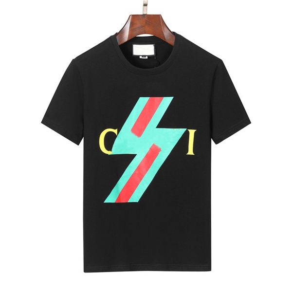 

mens t shirt spring and summer color sleeve t-shirt holiday high-quality short-sleeved casual letter printed size complete.m-3xl#93023, White;black