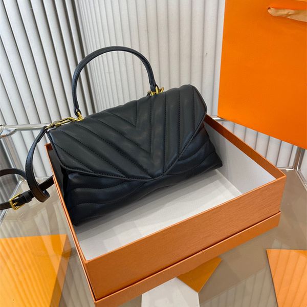 

women's strap bag designer crossbody bag clamshell bag vintage bag classic leather bag luxury handbag
