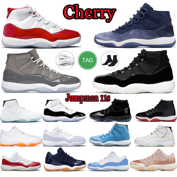 

jumpman 11 basketball shoes og 11s men women low concord cherry pantone space jam legend black white pure violet man sports sneakers walking