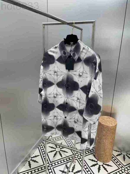 

women's blouses & shirts designer milan runway 2023 new spring summer lapel neck 3/4 sleeve brand same style kmt7, White