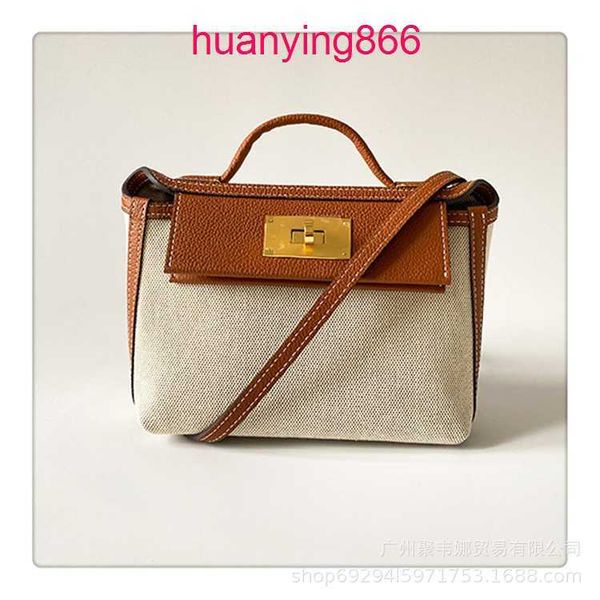 

herms's bags for designer woman layer cow leather kelys's 2424 mini portable 2022 new cross-body shoulder women 3 hjse