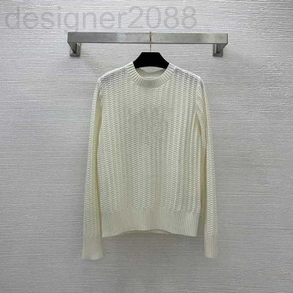 

women's sweaters designer 2023 new spring autumn winter milan runway o neck long sleeve high end jacquard pullover pdot, White;black