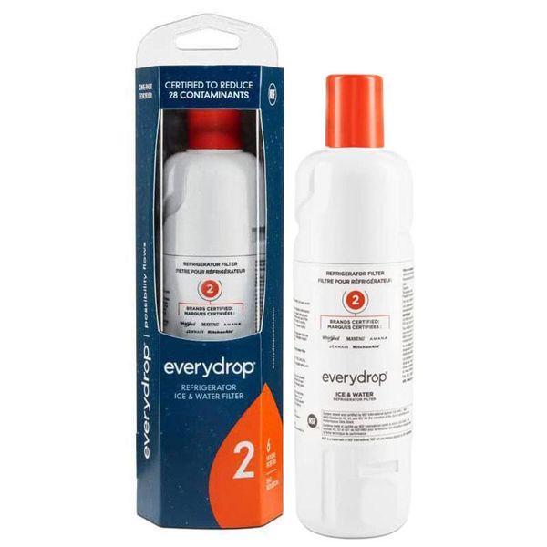 

everydrop by whirlpool edr2rxd1 refrigerator water filter 2, single-pack