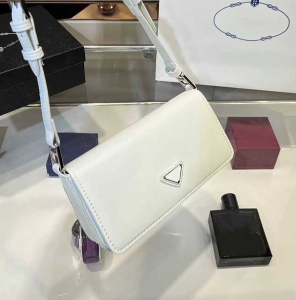 

evening bags brand new classic femme shoulder bags designer women glossy lady leather underarm crossbody bag handbags fashion triangle sign