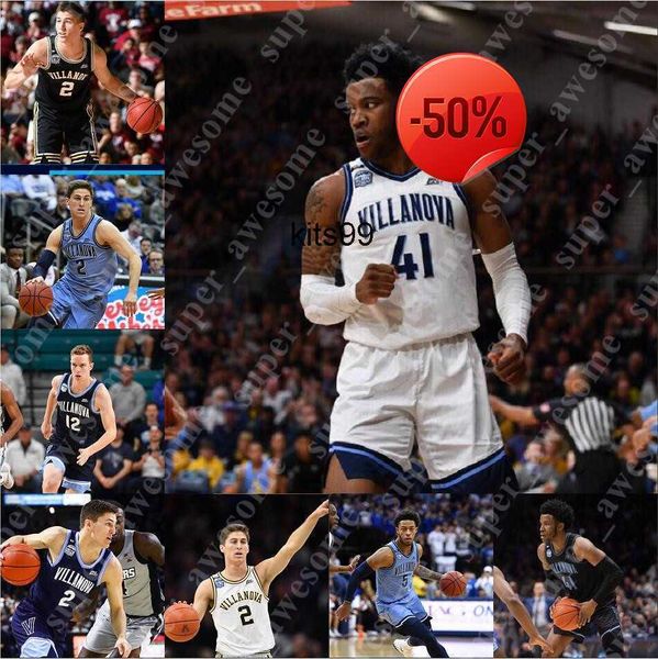 

custom villanova wildcats basketball jersey brandon slater dhamir cosby-roundtree bryan antoine chris arcidiacono tim saunders kevin hoehn, Black;red