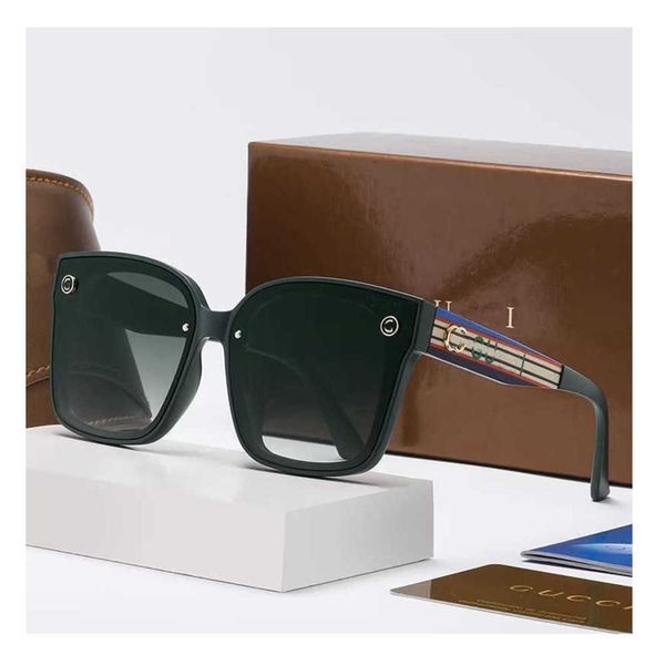 

designer sunglasses gu branded sunglass glasses side logo luxury brand men womens temperament polarized channel sunglasses oversized, White;black
