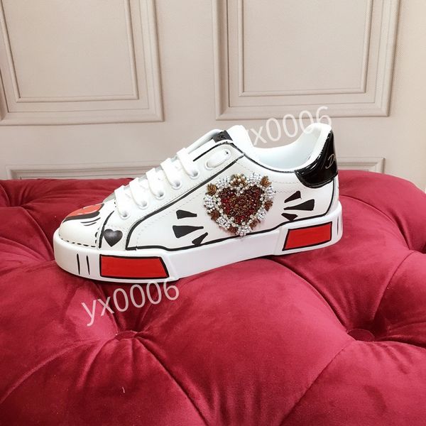 

designer leather sneakers casual shoes luxury men women rubber platform sole shoe outdoor calfskin classic trainers lace-up trendy, Black