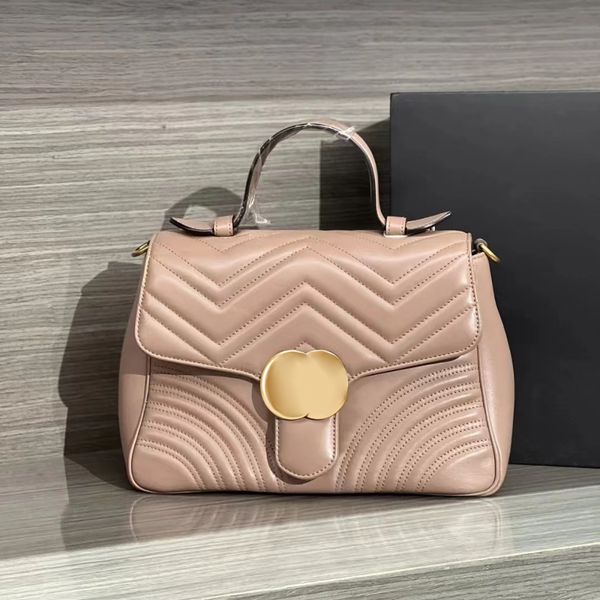 

luxurys double g marmont handle shoulder bag women's flap clutch bag cross body mens fashion designer crossbody genuine leather metal c