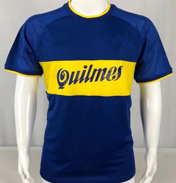 

2009 2010 2011 retro boca junior soccer jerseys maradona roman riquelme palermo 2000 2001 2002 2003 2004 2005 2006 home football jersey unif, Black;yellow