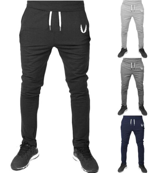 

men039s sport pants long trousers tracksuit fitness workout joggers boy sweatpants1007261, Black