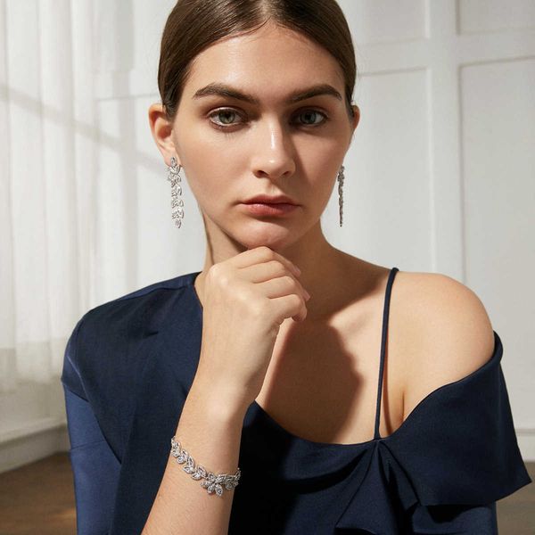 

eearings jinse miao rui long ins women's zircon earrings linka, Golden