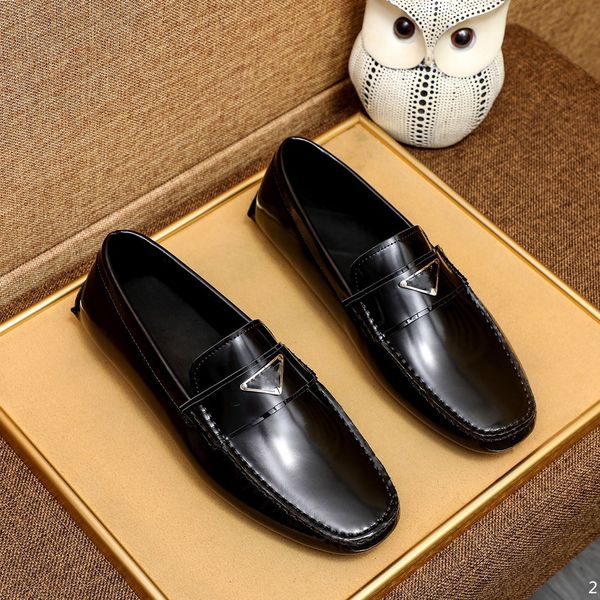 

p13/3model trend sequins mens shoes luxury crocodile pattern loafers high-end designers genuine leather driving shoes party shoes moccasins, Black