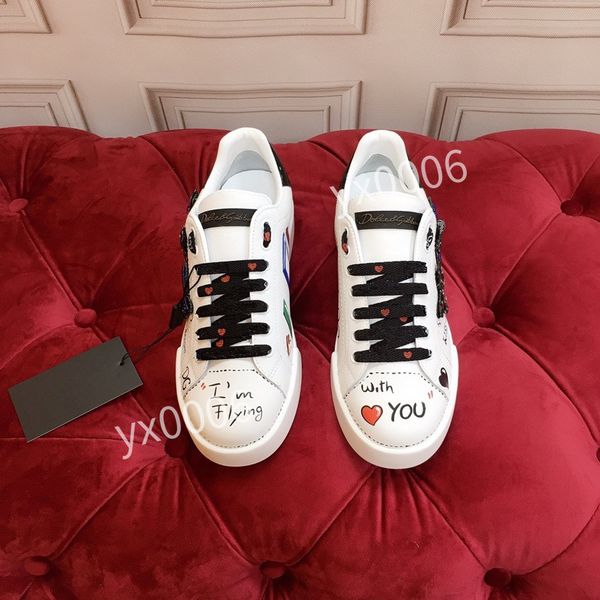 

2023women screener leather vintage distressed green red stripe bottom casual white luxury trendy sneakers with box, Black