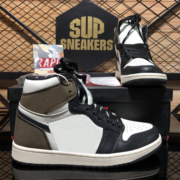 

chicago jumpman 1s low basketball shoes men women dark mocha black university blue outdoor sports sneakers grey patent bred outdoor platform
