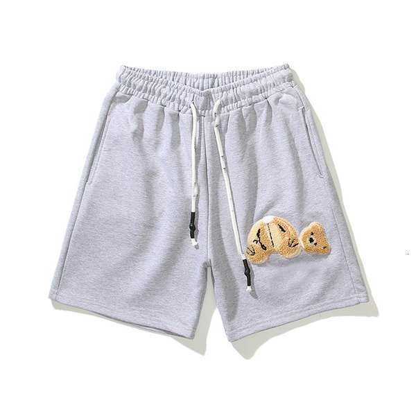 

luxury teddy bear printed men shorts designer spring summer short plam pants beach sports jogger 21ss4csh, White;black