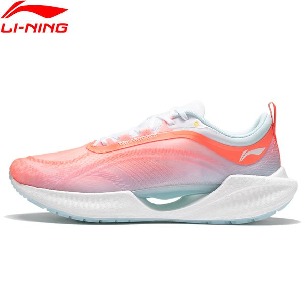 

li-ning women super light xix running shoes boom cushion support breathable lining superlight 19 sport shoes arbs002, Black