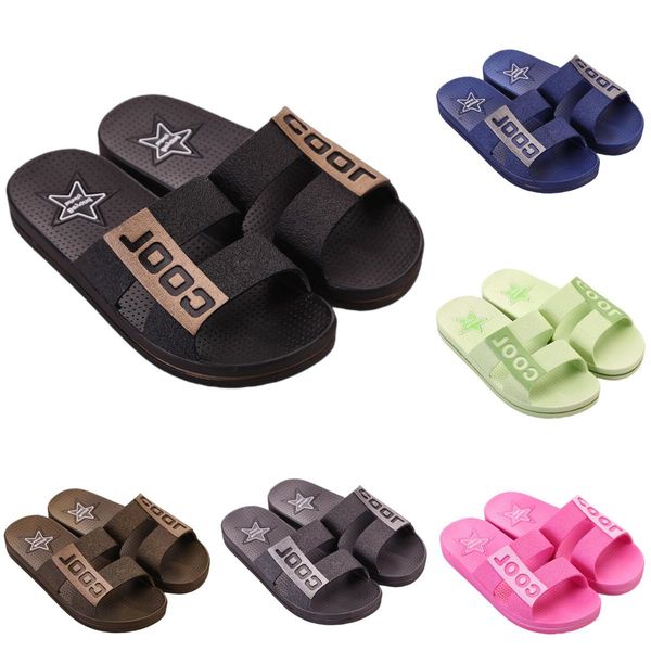 

outdoor purple lippers soft 2023 indoor blue women men shoes beach coast bathroom antiskid sandal size 36-45, Black