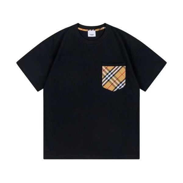 

men t shirt designer shirts women clothes black and white tees spring summer round neck shorts sleeves breathable cotton printed coats cloth, White;black