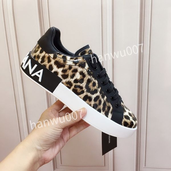 

2023 designer shoes travel leather lace-up sneaker fashion lady flat running trainers letters woman shoe platform men gym sneakers, Black