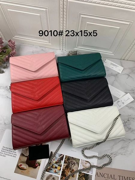 

new fashion one-shoulder diagonal women's bag v-chain bag - 9010