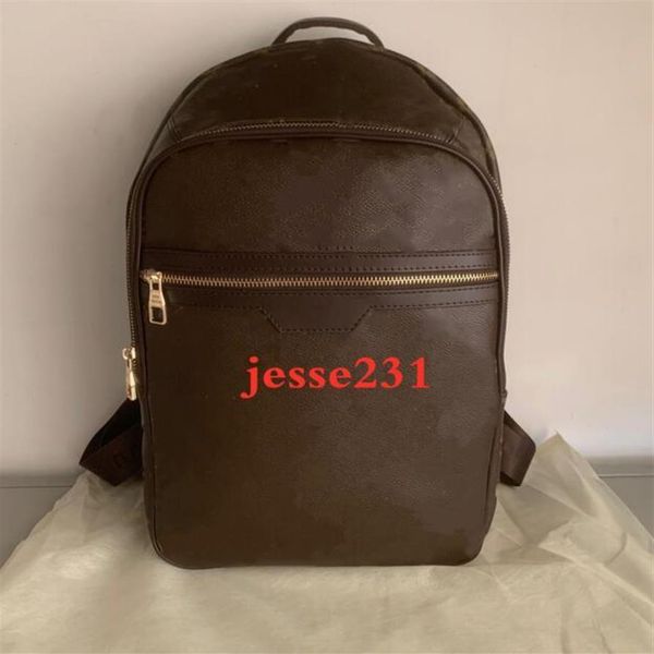 

classic fashion duffel bags pu leather women and men bag school bags backpack style travel bag334j