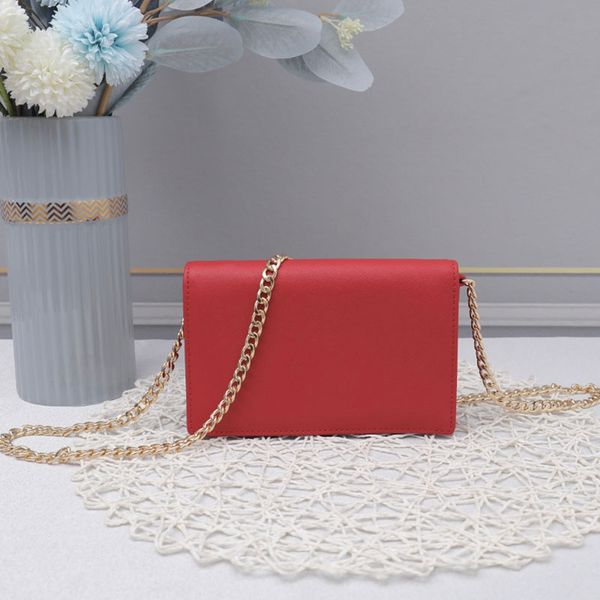 

new designer one shoulder bag stewardess bag purse luxurys bag retro chain leather mini women's bag fashion classic crossbody bag handh
