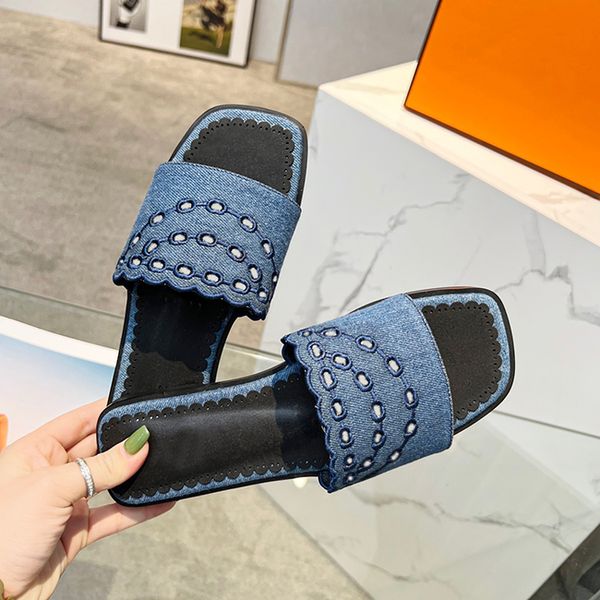 

2023 designer sandals women's leather slippers sandals dress wedge sandals beach slippers luxury summer platform slippers size 35-42 wi, Black