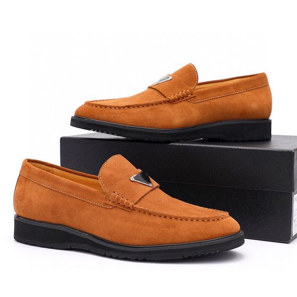 

p12/5model italian mens loafer shoes leather black white brown casual designer dress shoes slip-on genuine leather wedding party formal suit