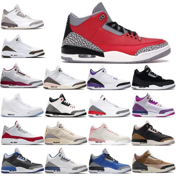 

2023 jumpman mens basketball shoes 3s retro unc green bean crimson bliss what the concord racer blue noir easter aqua doernbecher raging red