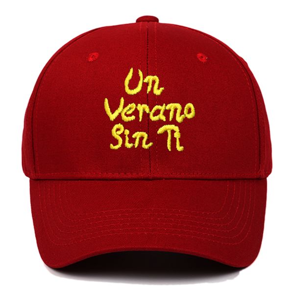 

2023 karol g and bad bunny style manana sera bonito sell new design breathable baseball hat supplier, White;pink