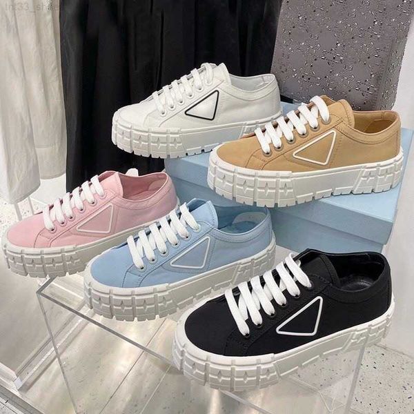 

2021 platform loafers p designer casual shoes ms height-increasing shoe thick bottom leather stitching breathable red black and white air sn